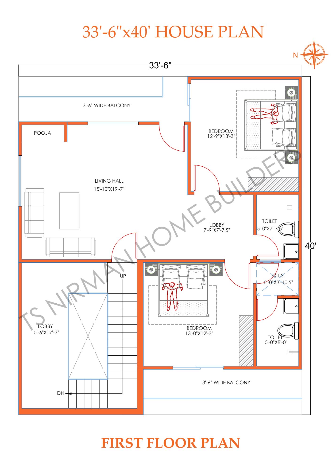 G+4 Residential Building 1